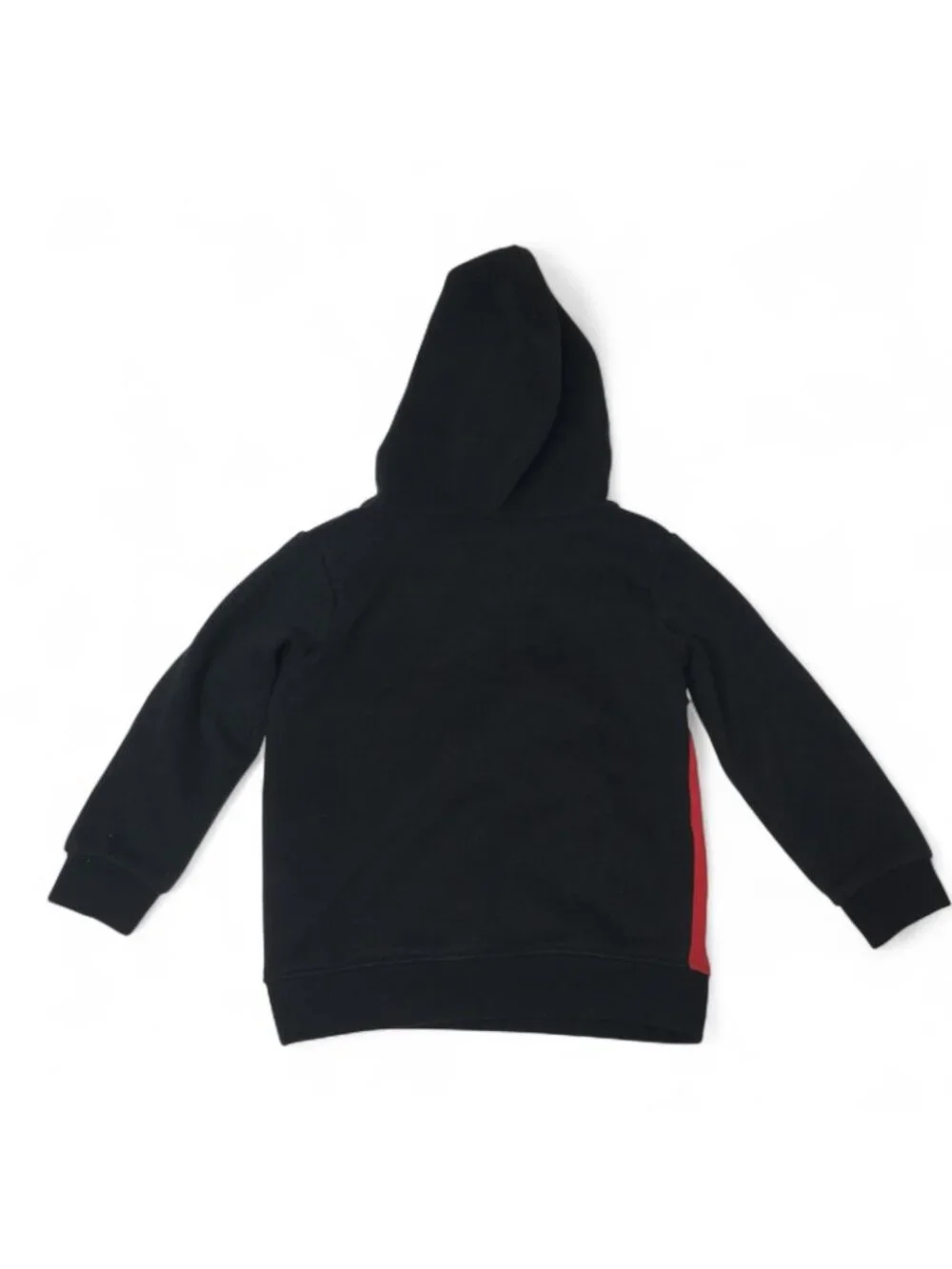Nike Air Jordan Kids Hoodie Black Red Pullover Sweatshirt Jumpman Logo Size 24m